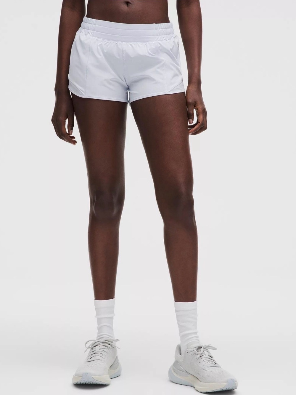 NWT🔖Lululemon Hotty Hot Low-Rise Shorts 2.5” Lined White Size 10